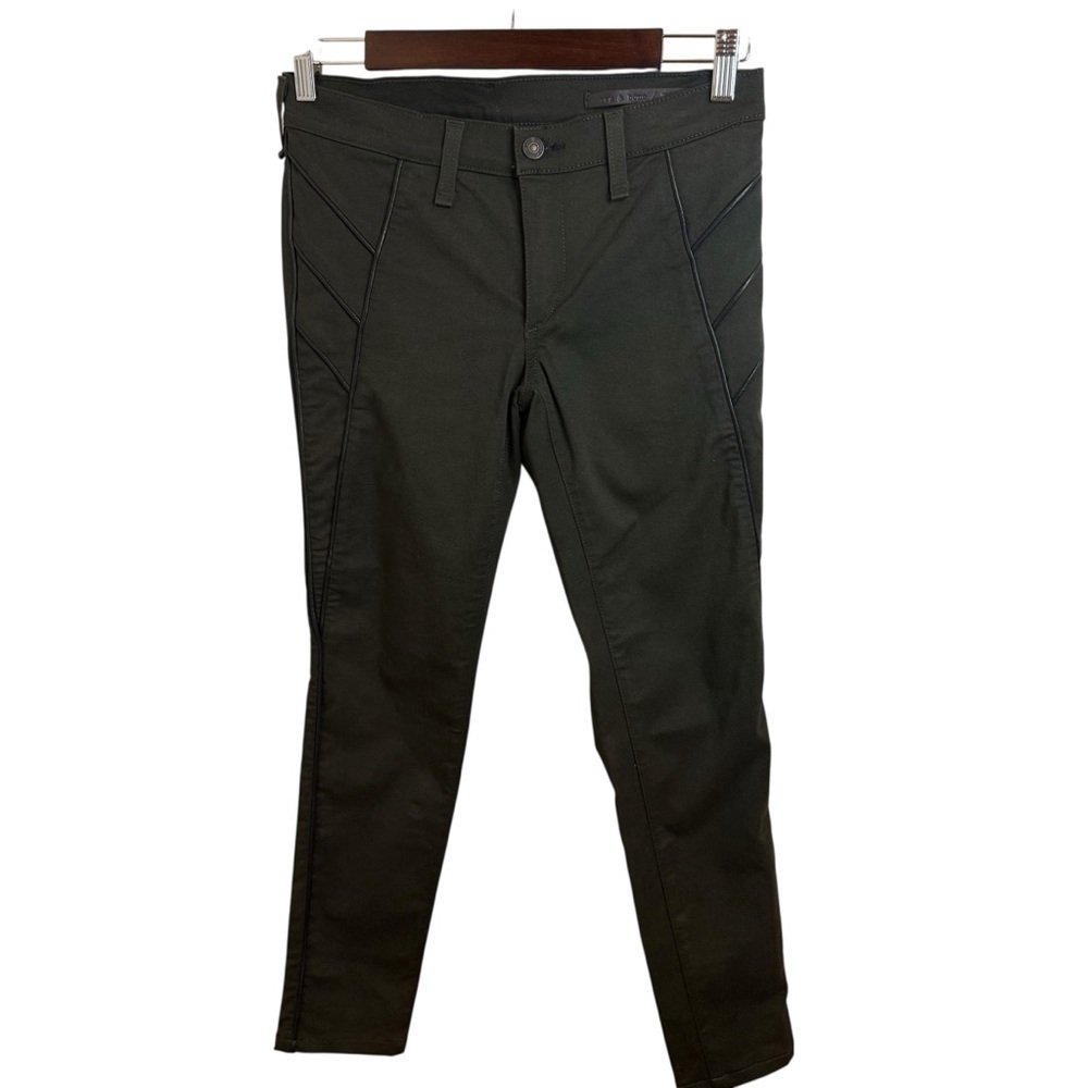rag & bone | Dark Olive Skinny Pants Modern Fit | Sz 27